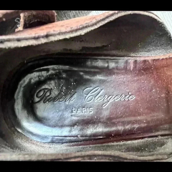 Robert Clergerie Brown Leather Strappy Platform
Sandals Size 8.5 - Picture 3 of 5